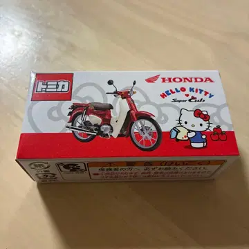 HONDA 오리지널 토미카 헬로키티 슈퍼커브 미니카 미개봉