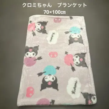 [ 새상품 ] 쿠로미 산리오 담요 무릎 담요 70 x 100cm 보라색