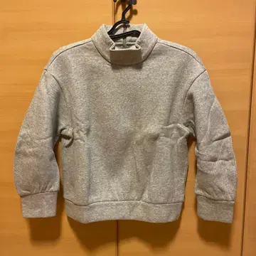 IENA 그레이 하이넥 맨투맨 상의