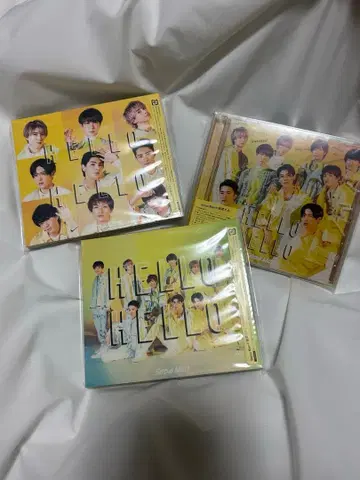 HELLO HELLO CD 3장 세트