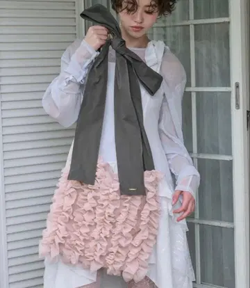 튤 리본 멀티웨이 백