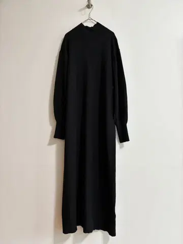 메이슨 그레이 하이넥 롱 니트 원피스