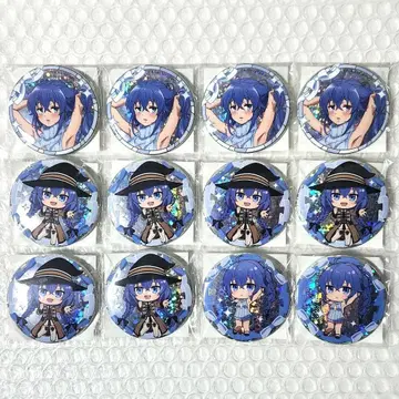 무직전생 제비뽑기당 니트 원피스 캔뱃지 록시 12개