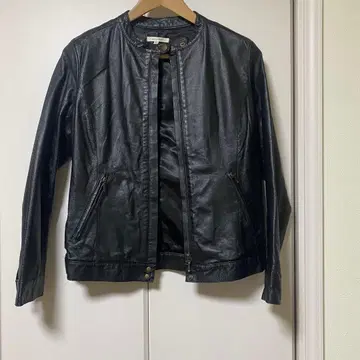 심플리시체 노카라 가죽 자켓 L 40 블랙