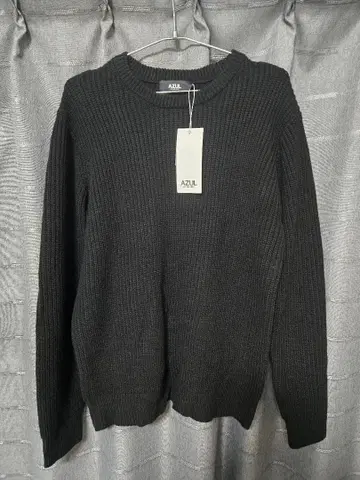 AZUL by MOUSSY 블랙 니트 L 사이즈