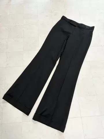 랄프 로렌 슬랙스 센터 프레스 슬림 레그 팬츠