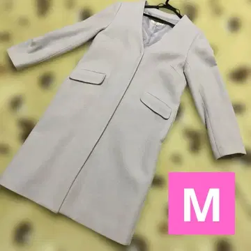 MISCH MASCH 롱 코트 라벤더 M 사이즈