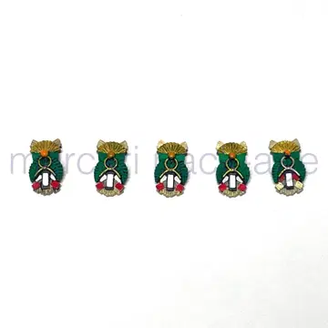 도색 완료된 설날 구슬 장식 5개 1/64 디오라마 커스텀