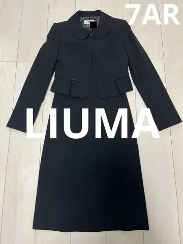 LIUMA 블랙 원피스 슈트 7AR
