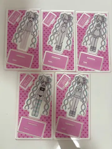 초텐쨩 아크릴 스탠드 5장 세트