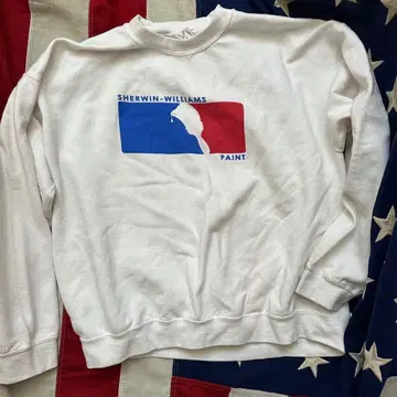 [ 새상품급 ] 길단 맨투맨 기업 로고 사이즈 XL 화이트