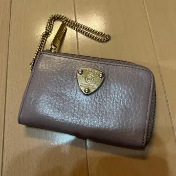 APRO 베이지 가죽 키케이스