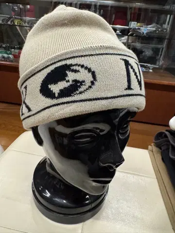 nomadik 노마딕 자카드 비니 베이지