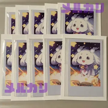 룬룬 생일 굿즈 2025 폴라로이드풍 카드 10장