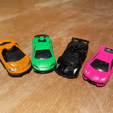 람보르기니 미니카 4대 세트