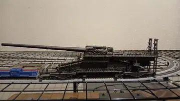 후지미 1/144 열차포 도라 가동화