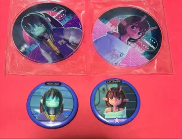 밀키 서브웨이 마키나 치하루 코스터 캔뱃지