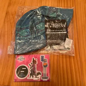 주토피아 해피 복권 C상 버킷햇 G상 아크릴 스탠드 프롭스