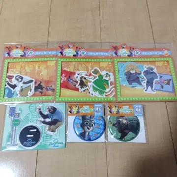 주토피아2 해피 복권 세트