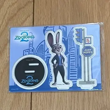 주토피아2 happy 복권 아크릴 스탠드 프롭스 주디