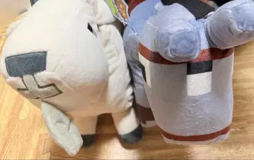 마인크래프트 봉제 인형 안고 자는 인형 말 염소 2세트 완판템