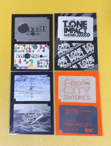 SixTONES 투어 스티커