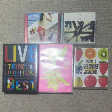 칸쟈니 LIVEDVD&CD 묶음 판매 (개별 구매 가능)
