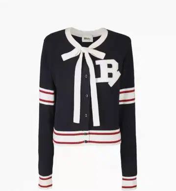 Bibiy. B.CLUB TIE CARDIGAN NAVY 네이비