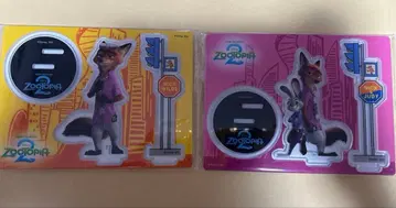 주토피아 해피 복권 G상 아크릴 스탠드 프롭스