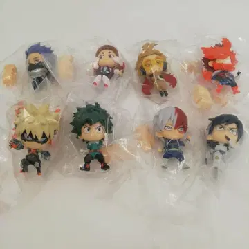 나의 히어로 아카데미아 피규어 미니어처 피규어 8개 세트