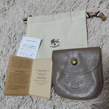 일비종떼 이단 접이식 지갑 IL BISONTE 가죽 지갑