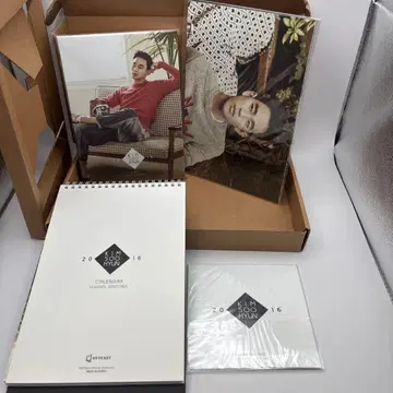 DVD 노트 2016년 달력과 기타 1장 김수현