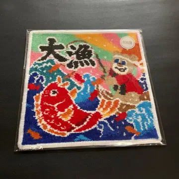 페이러 손수건 미사용 새상품 타이료 니코니코마루