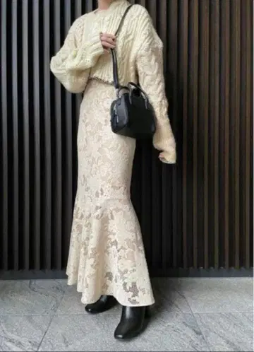 acka lace mermaid skirt 0