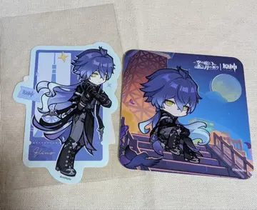 원신 테이왓 투어 코스터 스티커 플린즈