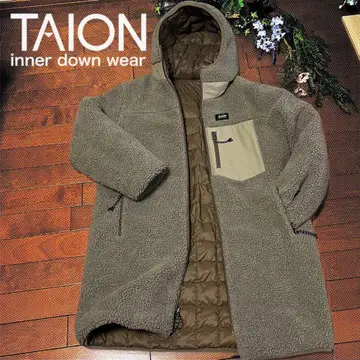 [ 타이온 ] 리버서블 롱 다운 코트