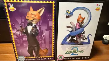주토피아 닉 피규어 세트