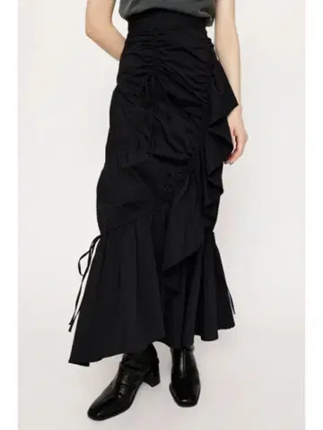 DRAWSTRING GATHER skirt SLY 스라이