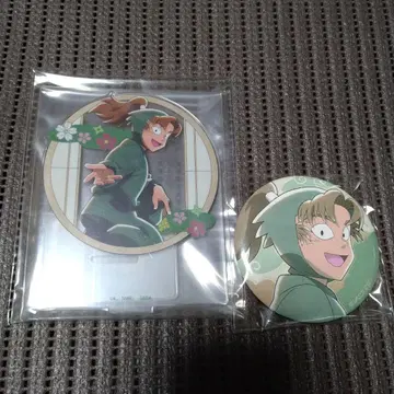 닌타마 란타로 세가 럭키 쿠지 젠포지 잇사쿠 아크릴 스탠드 캔뱃지