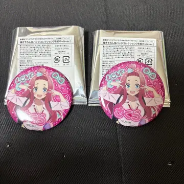 좀비랜드 사가 메디코스 헤이세이 갸루 캔뱃지 미나모토 사쿠라 2세트