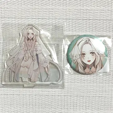 올림피아 소와레 Catharsis 에비텐 특전 아크릴 스탠드 캔뱃지 백야