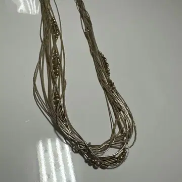 실버 목걸이