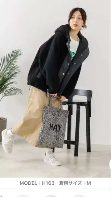 택 포함 새상품 [ CONVERSE/컨버스 ] 보아 절개 후드 자켓