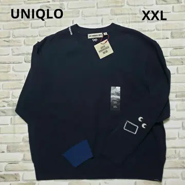 미사용 새상품 유니클로 안야 힌드마치 네이비 XXL