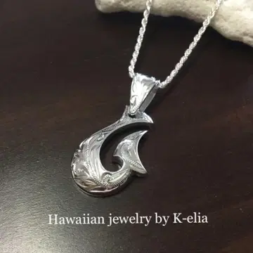 하와이안 주얼리 디자인 피쉬 후크 탑