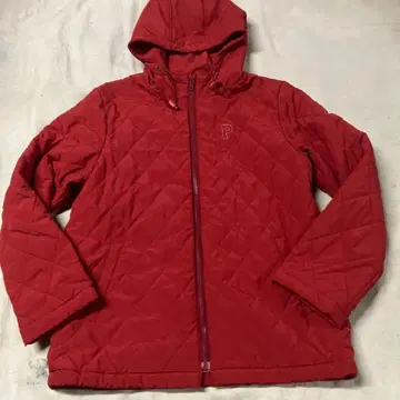 i77) 핑크하우스 여성용 충전솜 퀼팅 나일론 자켓 M~L