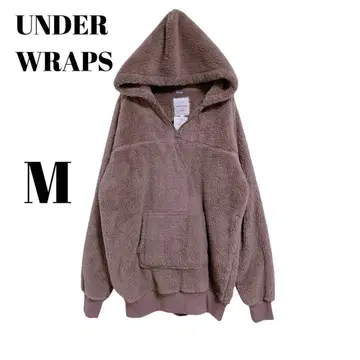 [ 언더랩스 ] 새상품 택 포함 보아 후드티 플리스 코코아 브라운 갈색