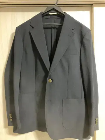 네이비 테일러드 자켓