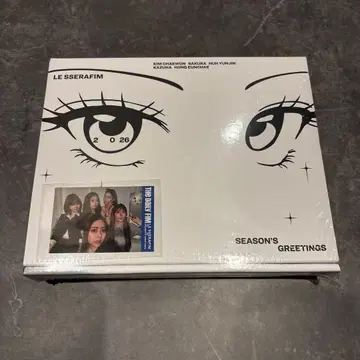lesserafim 시즌 그리팅 2026 미개봉 새상품