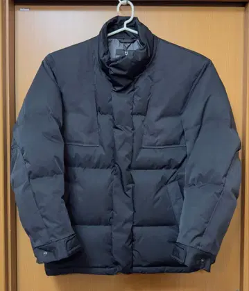 유니클로 <+J> 콜라보 다운 자켓 블랙